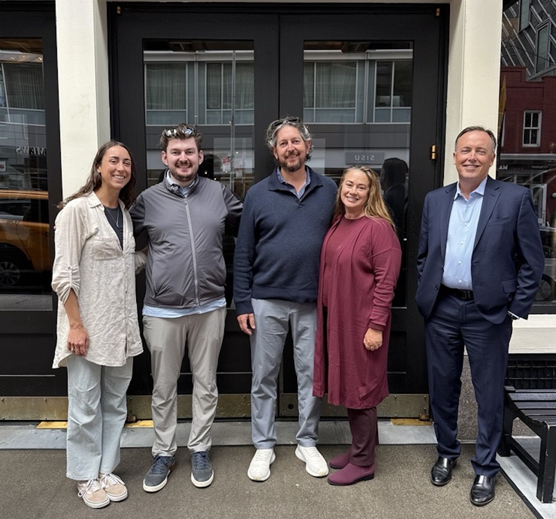 The Luminary Energy team in New York City during Climate Week 2026.